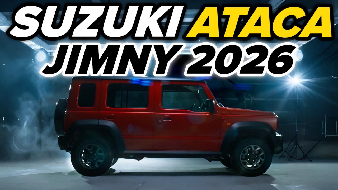 🚨 ¡CONFIRMADO! Suzuki Jimny 2026 — El 4x4 más duro y barato del planeta 😱