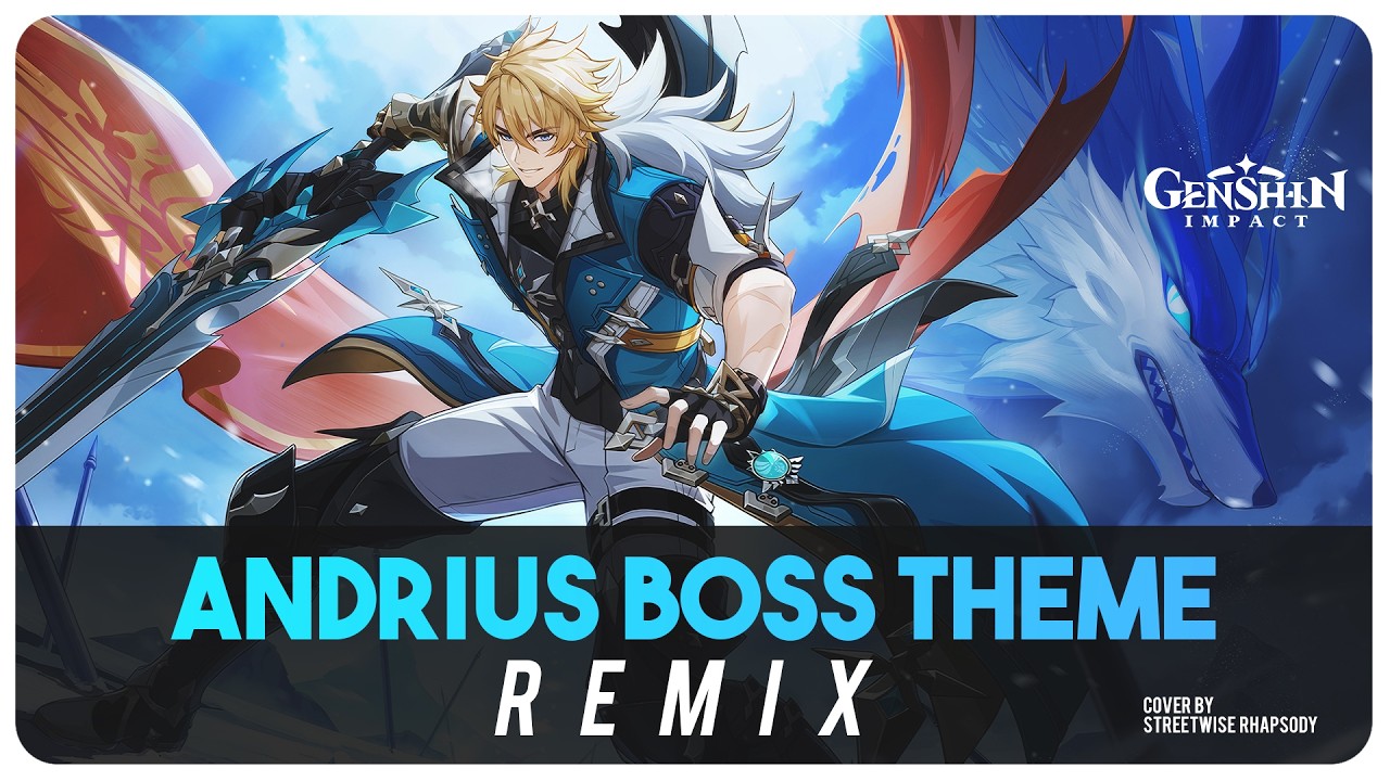 Varka VS Andrius/Boreas Boss Fight Theme (Remix) Nameless Bloodstained Monument | Genshin Impact 6.4