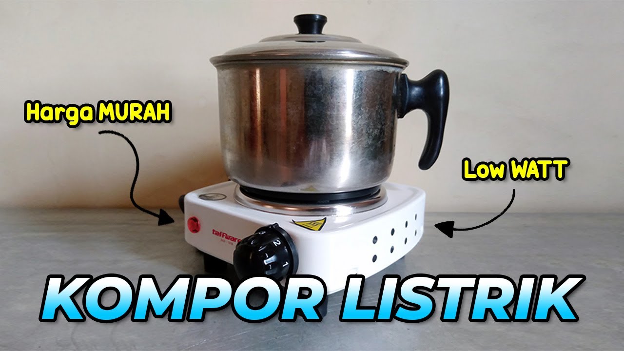 5 Rekomendasi KOMPOR LISTRIK Portable TERBAIK 2026! Praktis, Low Watt & Harga Terjangkau