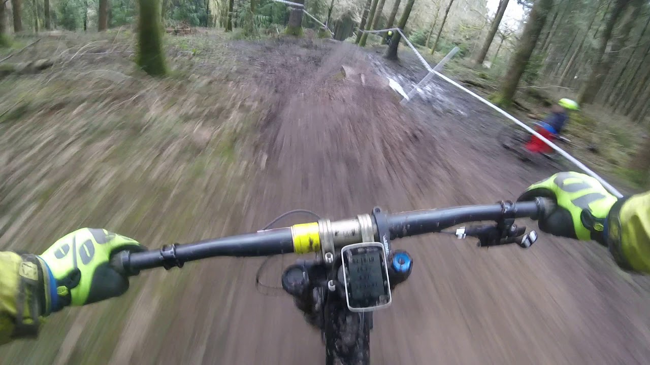 Forest of Dean Mini Downhill - Race route for 25th March 2018: Corkscrew