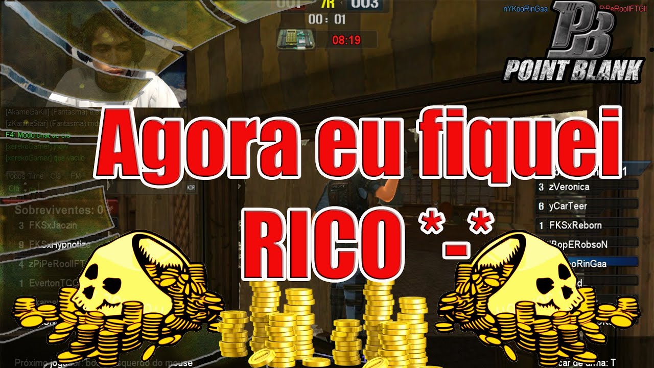 Gastando 20k de cash estilo xereko Point Blank!