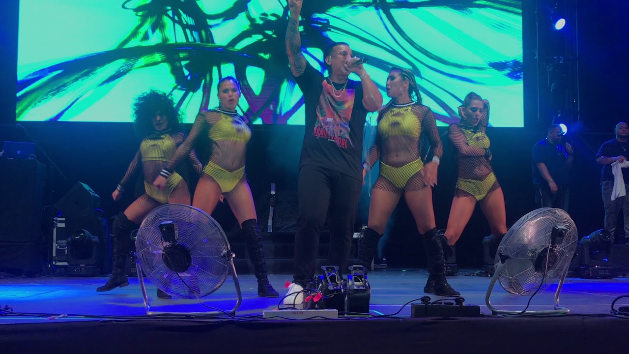 Daddy Yankee Escena Gandía Latin Fest 5/08/18 La gira dura parte 6