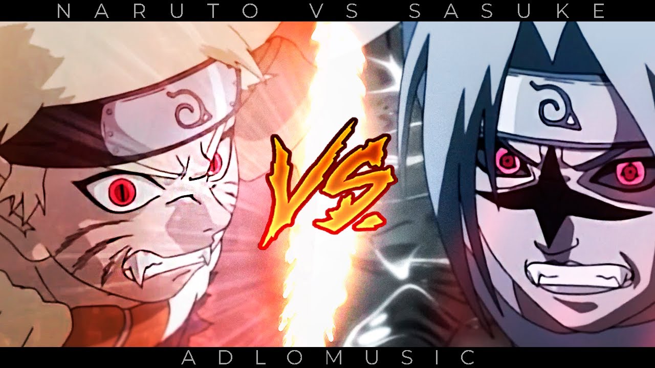 NARUTO VS. SASUKE RAP | Batalla en el valle del fin | 2022 | AdloMusic (parte 2)