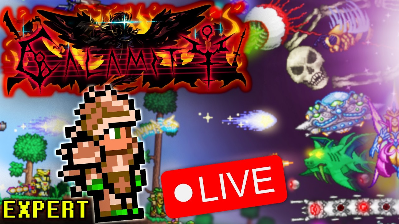 I FINALLY TRIED TERRARIA CALAMITY IN 2026 LIVE