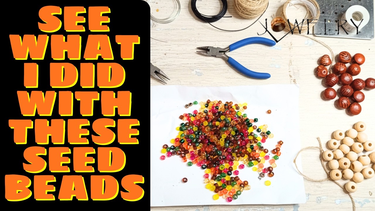 DIY Seed Bead Beads | Simple Tutorial for Jewelry Makers