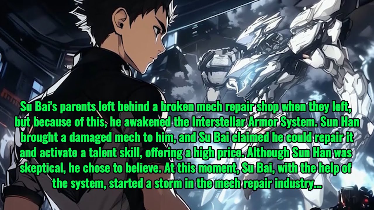 Taking over a broken mech repair shop, he started a mech battle storm.