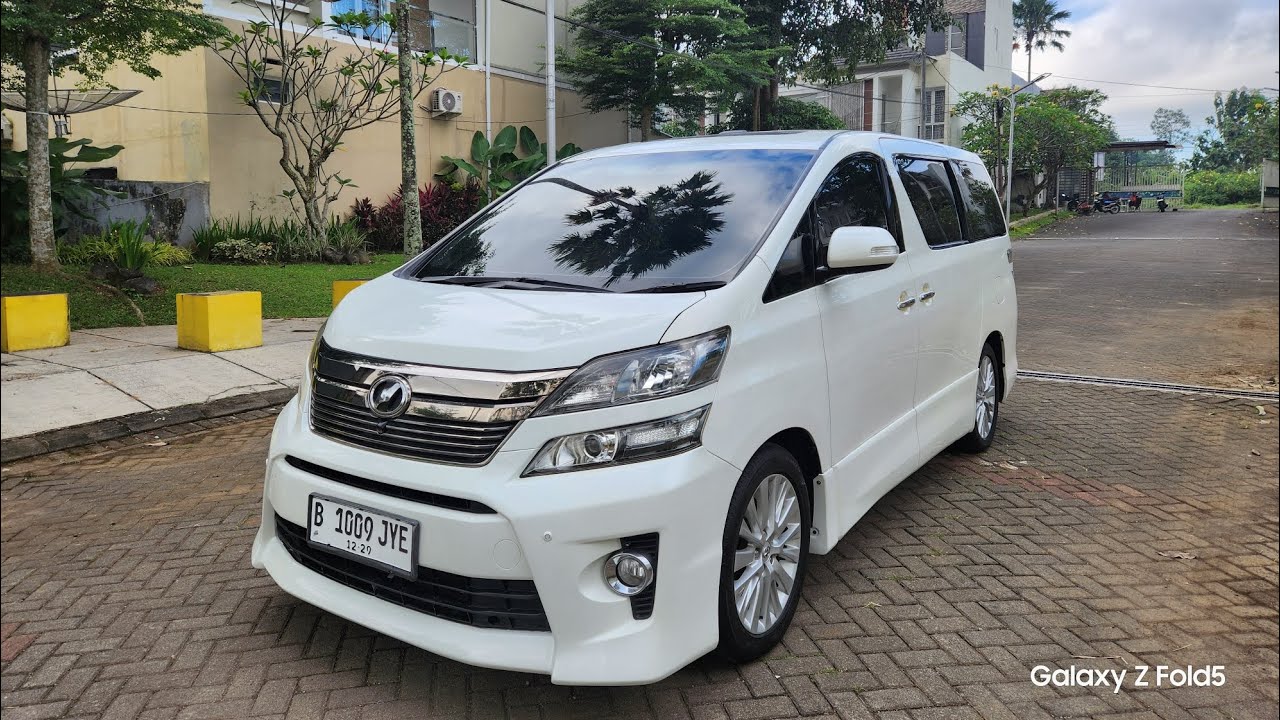 Vellfire ZG Premium Sound 2013 pilot seat, heater seat, ganteng maksimal