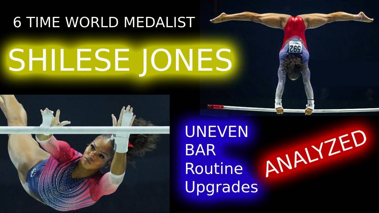 6 TIME WORLD MEDALIST SHILESE JONES BARS UPGRADES AND IMPROVEMENTS ANAYLYZED BY OLYMPIAN LANCE