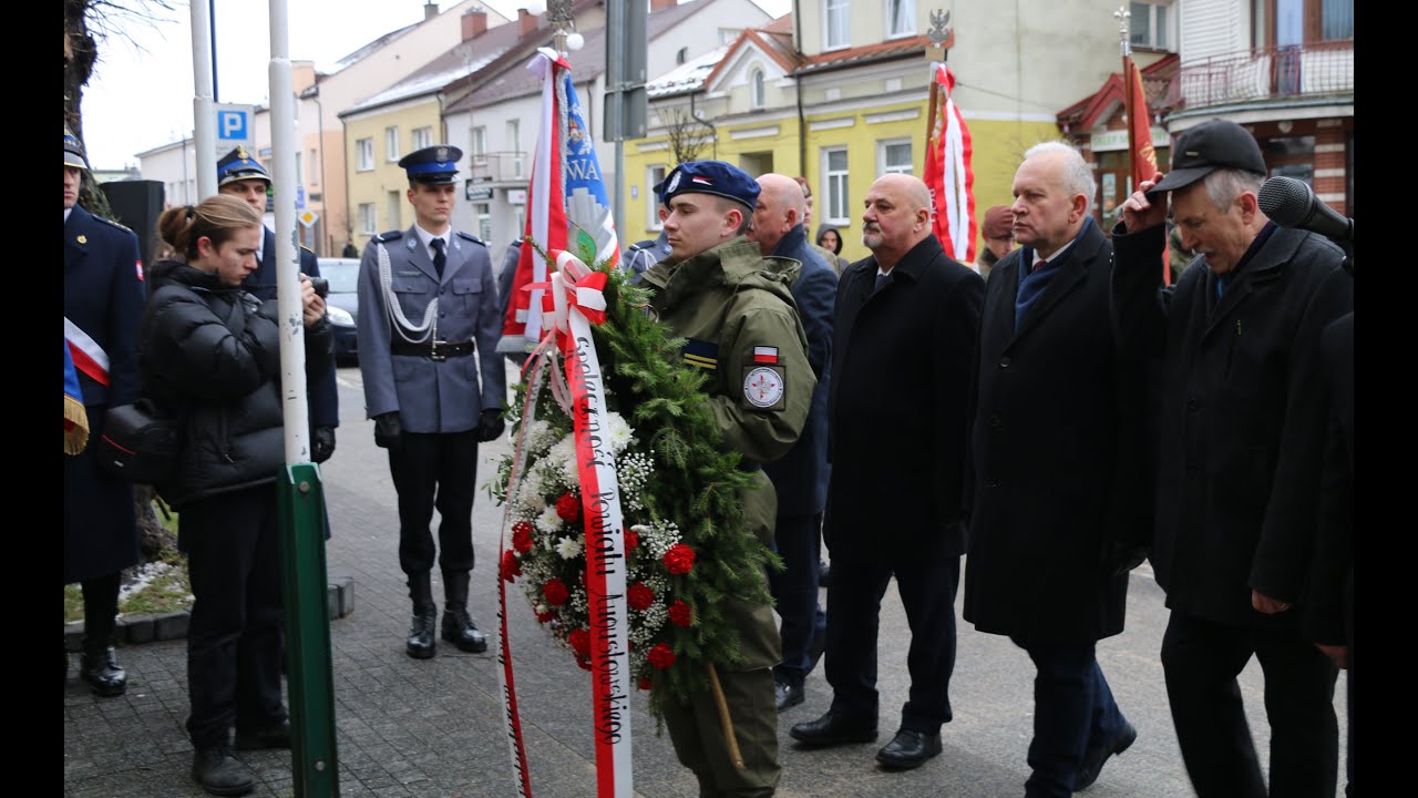 Pamiątkowa tablica w Augustowie, a Powstanie Styczniowe