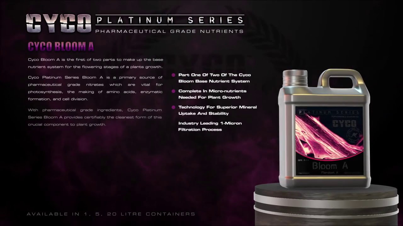 Cyco Platinum Series Bloom A