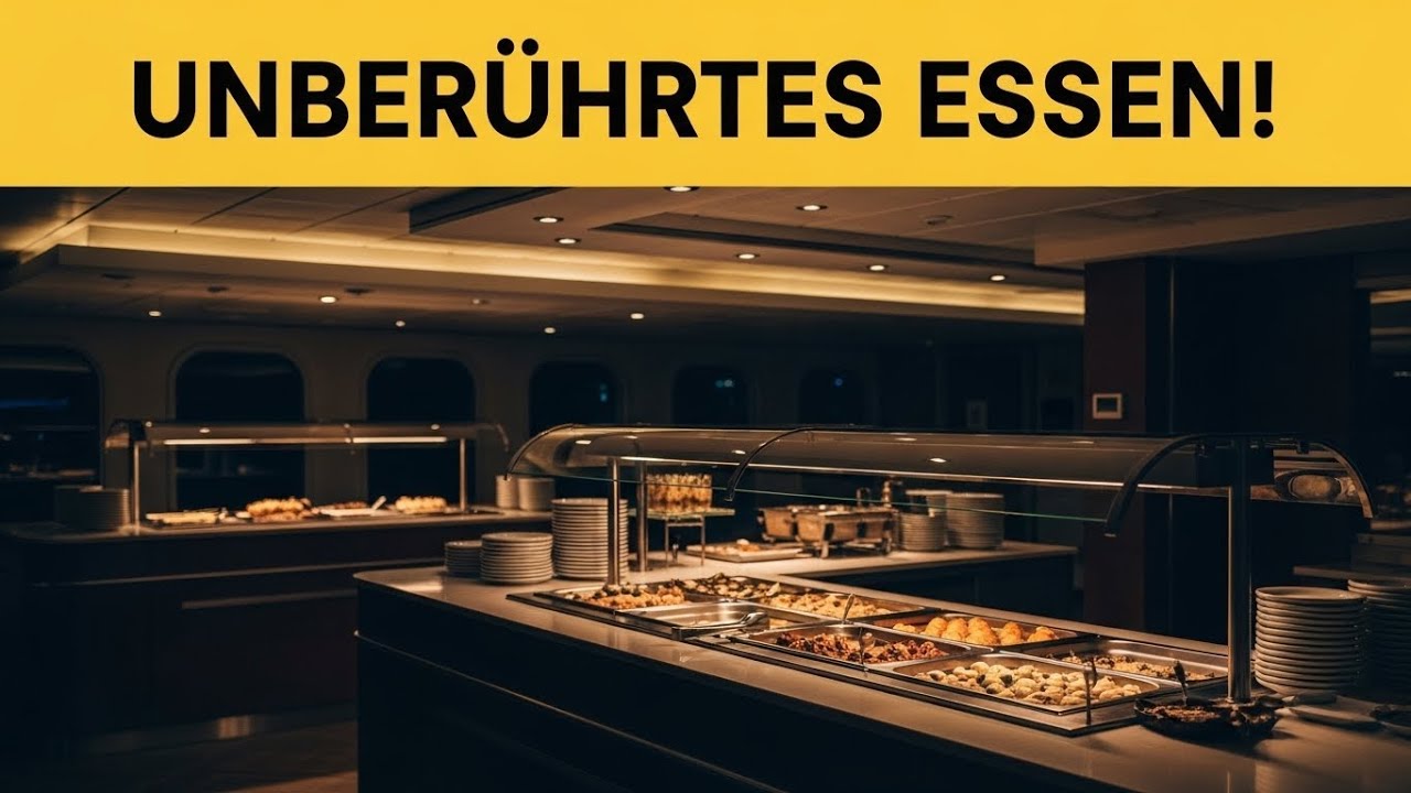 Kreuzfahrt-Buffet: Die schockierende Wahrheit über unberührtes Essen
