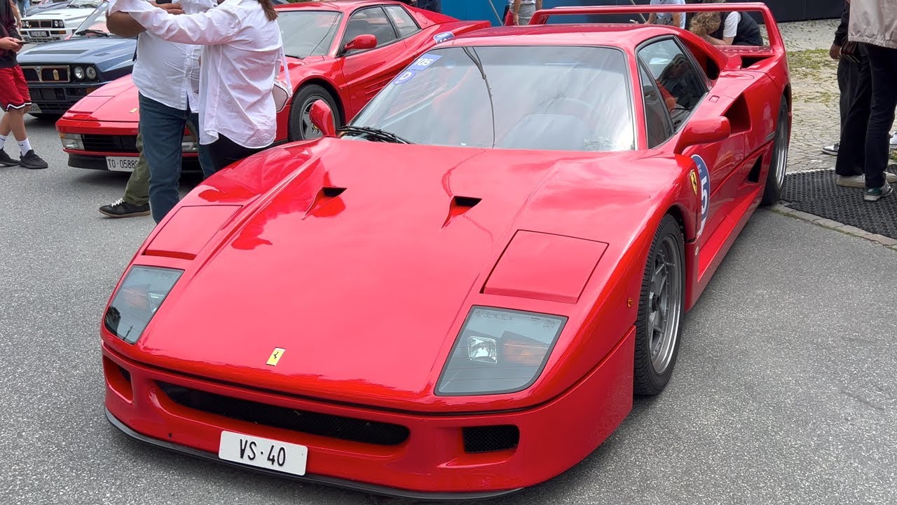 Classic Cars / Supercars Passione Engadina 2024 St. Moritz 4K