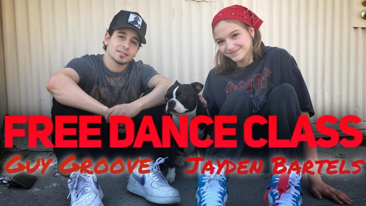 Free Dance Class with Guy Groove and Jayden Bartels 