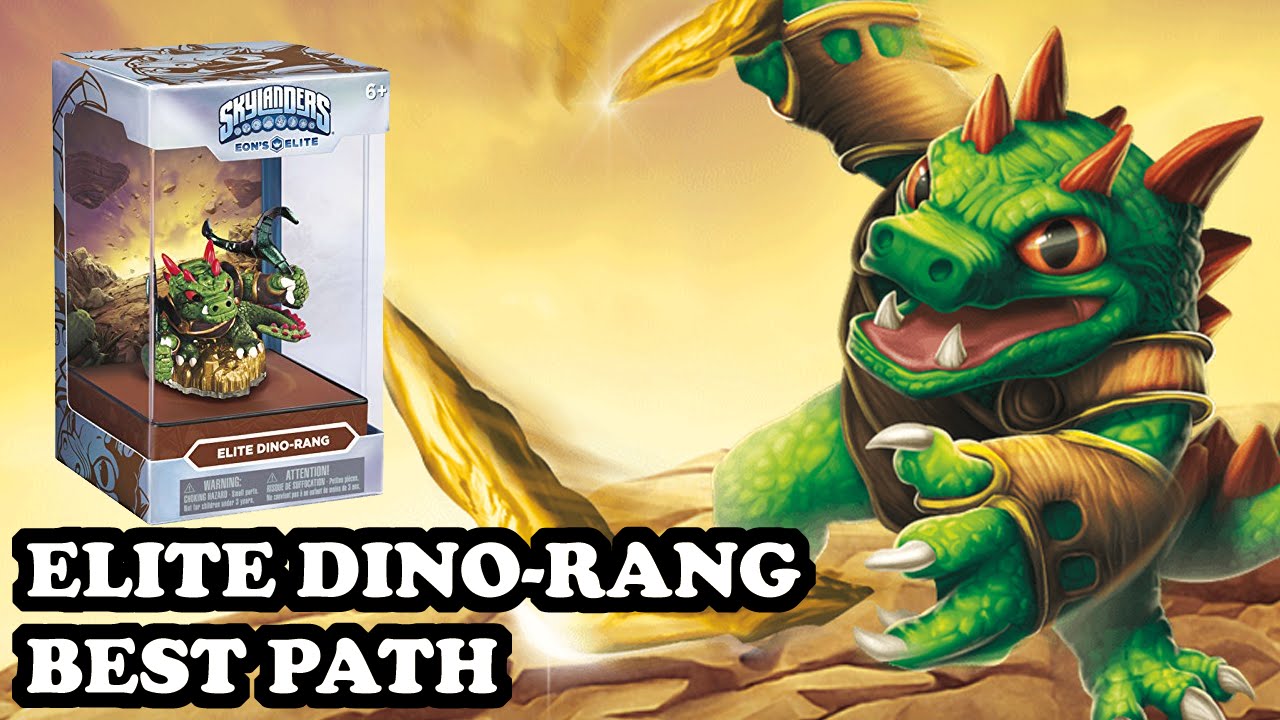 Skylanders Superchargers - Elite Dino Rang - Grand Boomerang Master Path - BEST PATH - GAMEPLAY