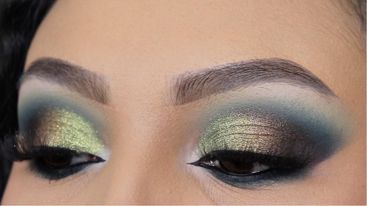 Green and Gold Glam | Botanical Palette x Beauty bay Makeup Tutorial