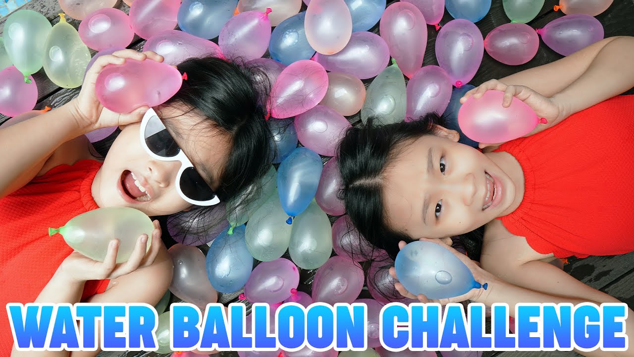 WATER BALLOON GAMES w/ Gwen Kate Faye
