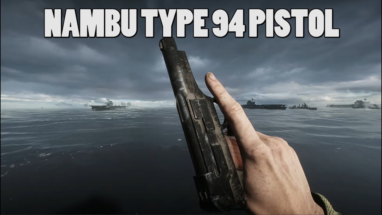 Nambu type 94 pistol gameplay - Battlefield V
