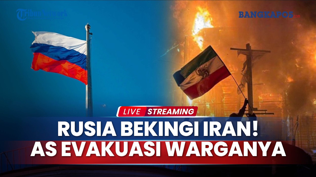 Rusia Bekingi Teheran, Rudal Maut Iran Dikerahkan, Teheran Siap Perang, AS Evakuasi Warganya
