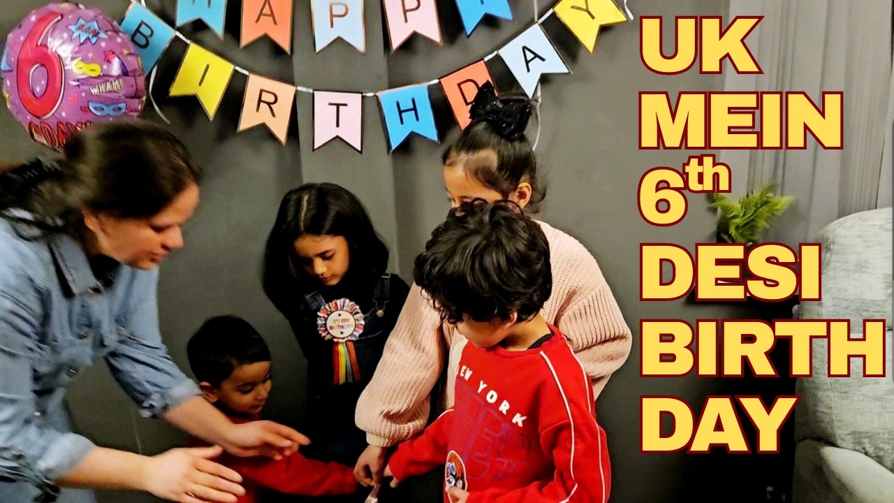 UK Mein Simple Birthday Celebration🎉🇬🇧🇮🇳Falvi Kyon Roi Apne Birthday Mein? LIFE DESH VIDESH 