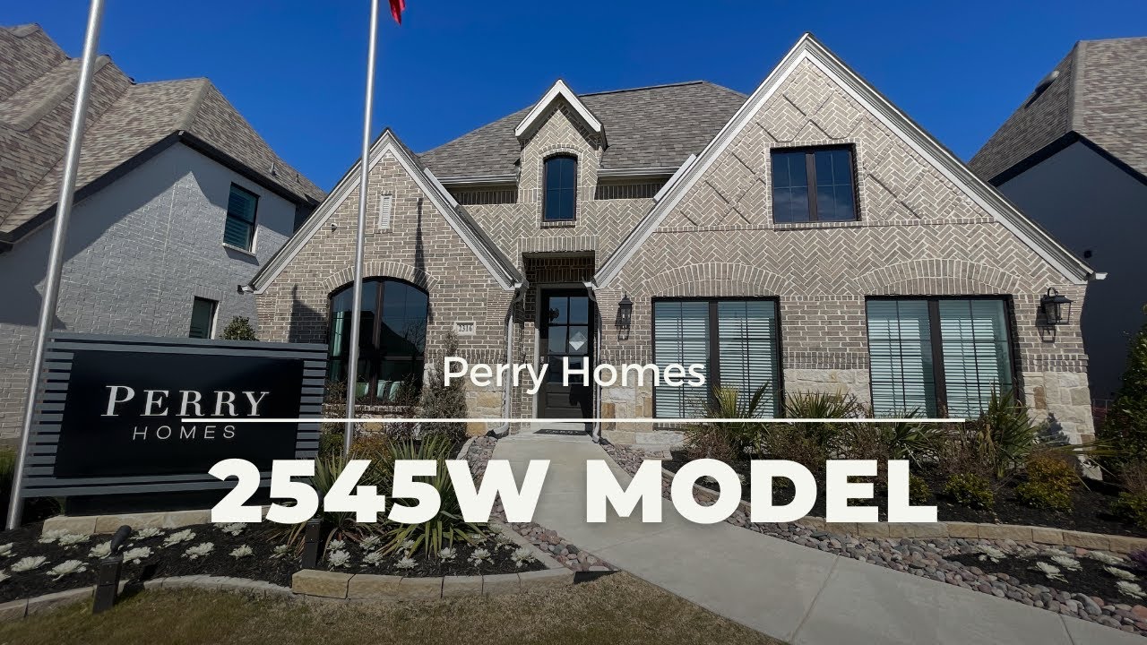 Perry Homes - Mustang Lakes - 2545W Model - 2545 Sq Ft - Celina, TX
