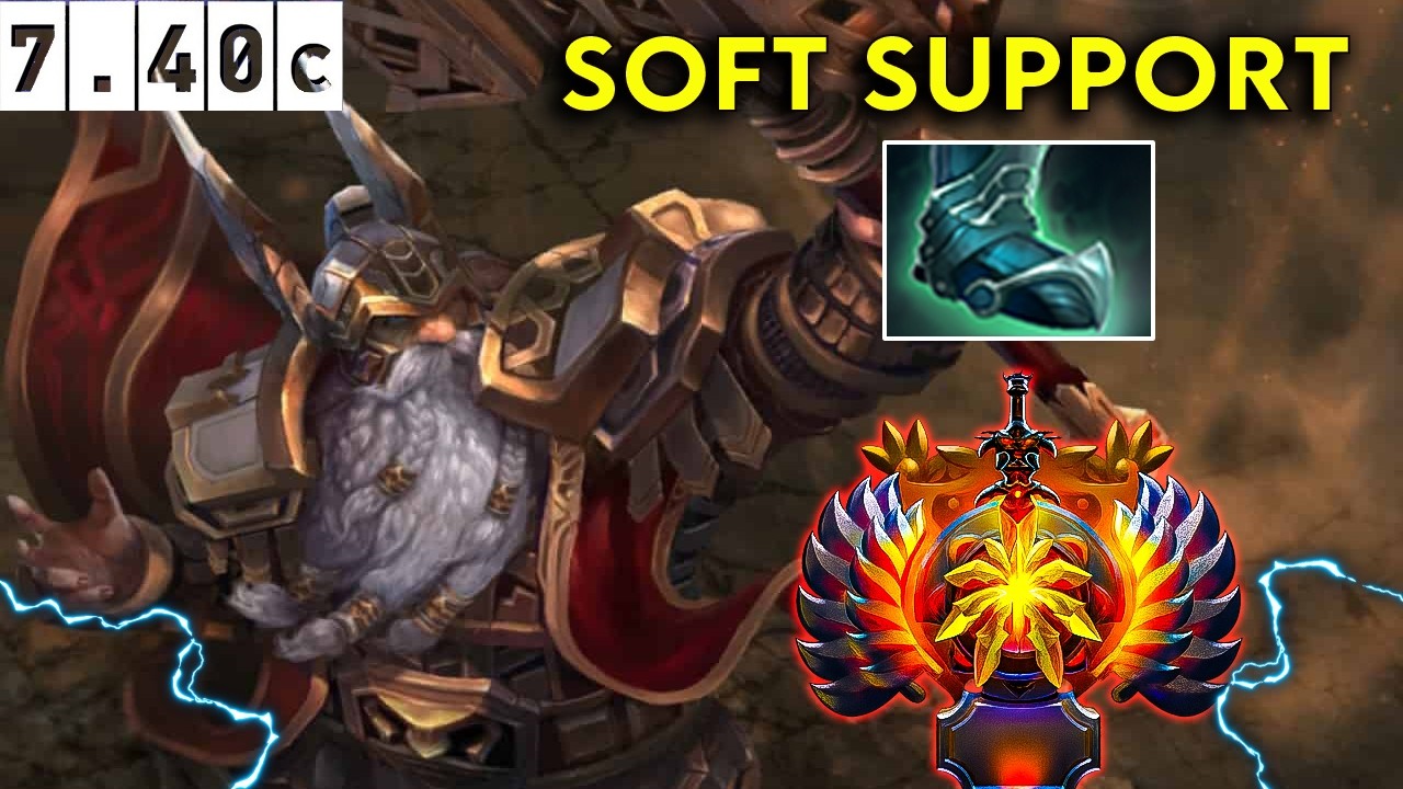 Omniknight Immortal Soft Support - Dota 2 Patch 7.40c Pro Pub Gameplay