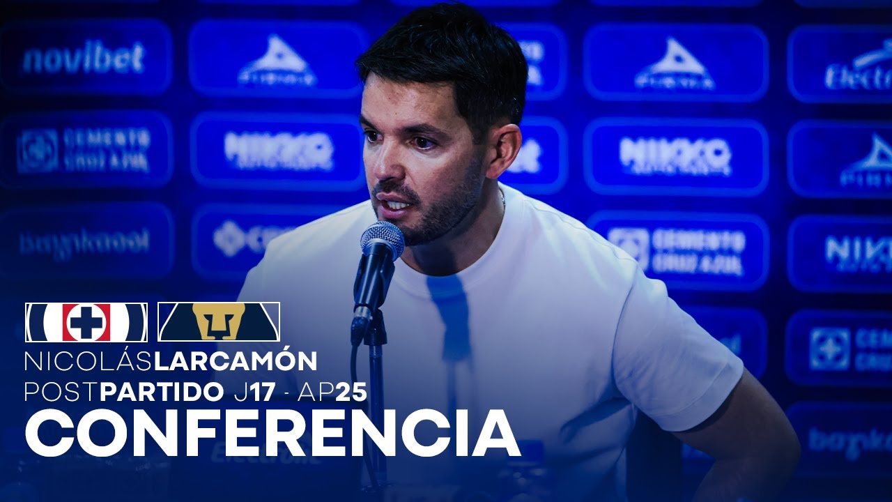 EN VIVO 🔴 Conferencia de prensa post partido | Nicol&aacute;s Larcam&oacute;n | Jornada 17 | AP25