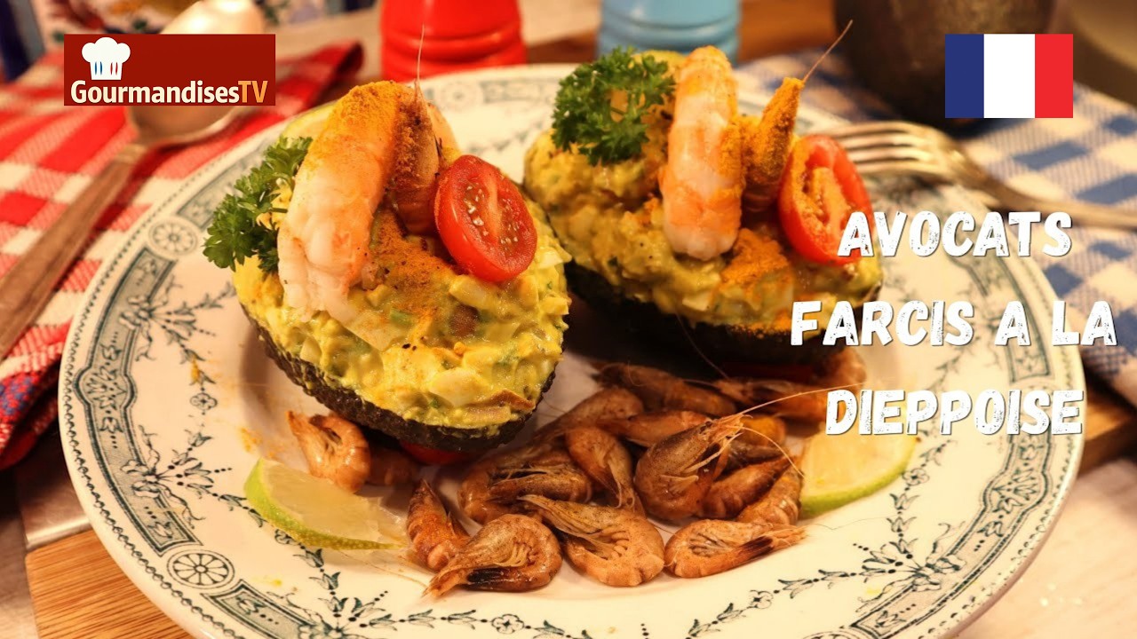 Mes AVOCATS FARCIS A LA DIEPPOISE - Fraîcheur garantie ! - Mère Mitraille - Gourmandises TV