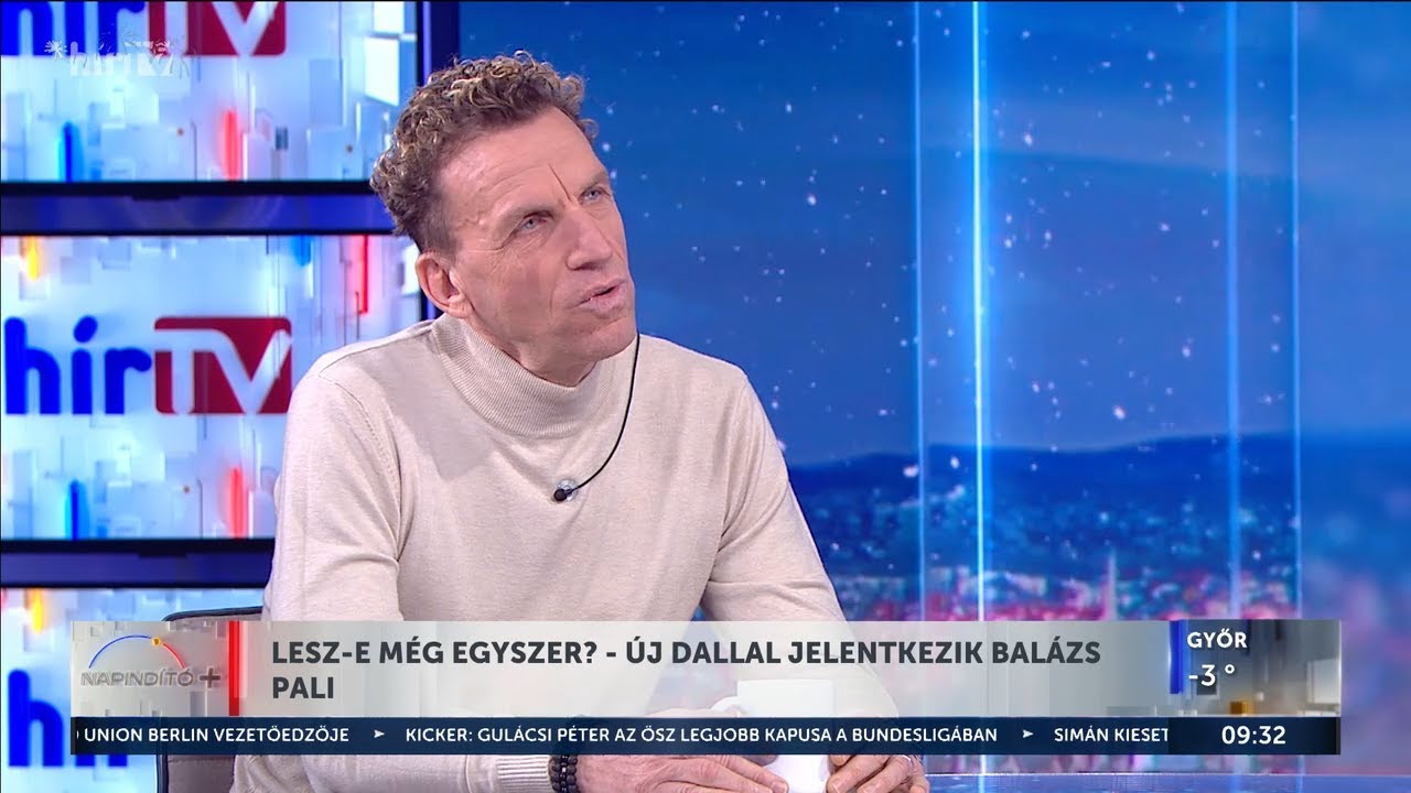 Napindító - Lesz-e még egyszer? - Új dallal jelentkezik Balázs Pali - HÍR TV