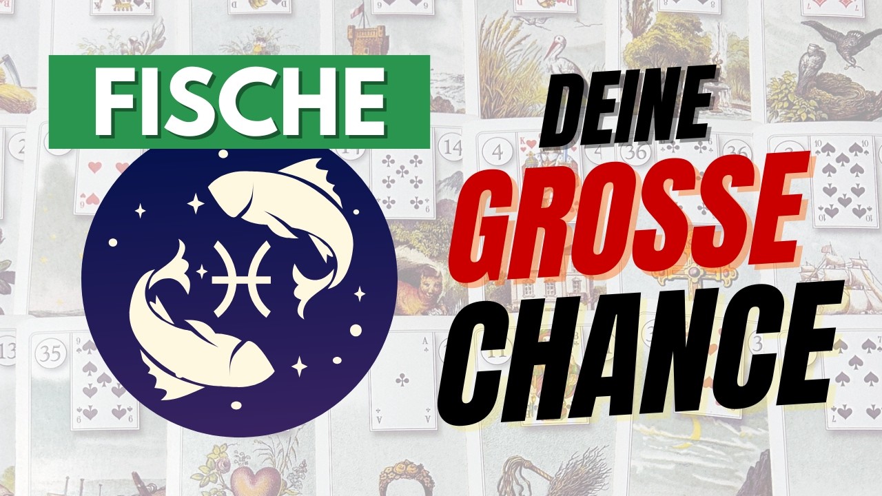 Fische: Hammer! Diese Veränderung wird jetzt offiziell | Tarot Kartenlegen Horoskop