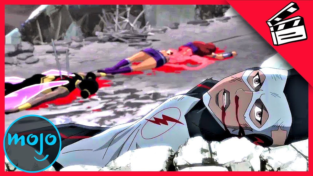 ¡Top 20 Momentos más IMPACTANTES en Películas Animadas de DC!