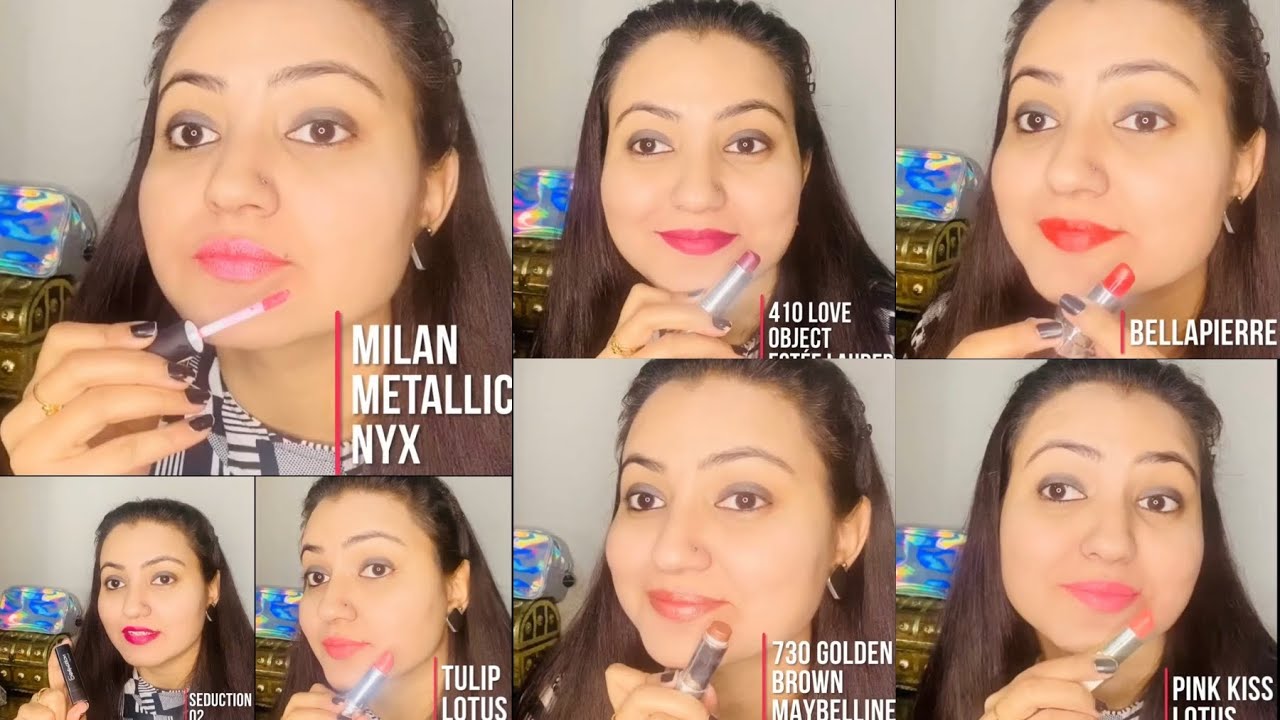 My Lipstick Collection | Lipstick Swatches | Preity प्रेरणा