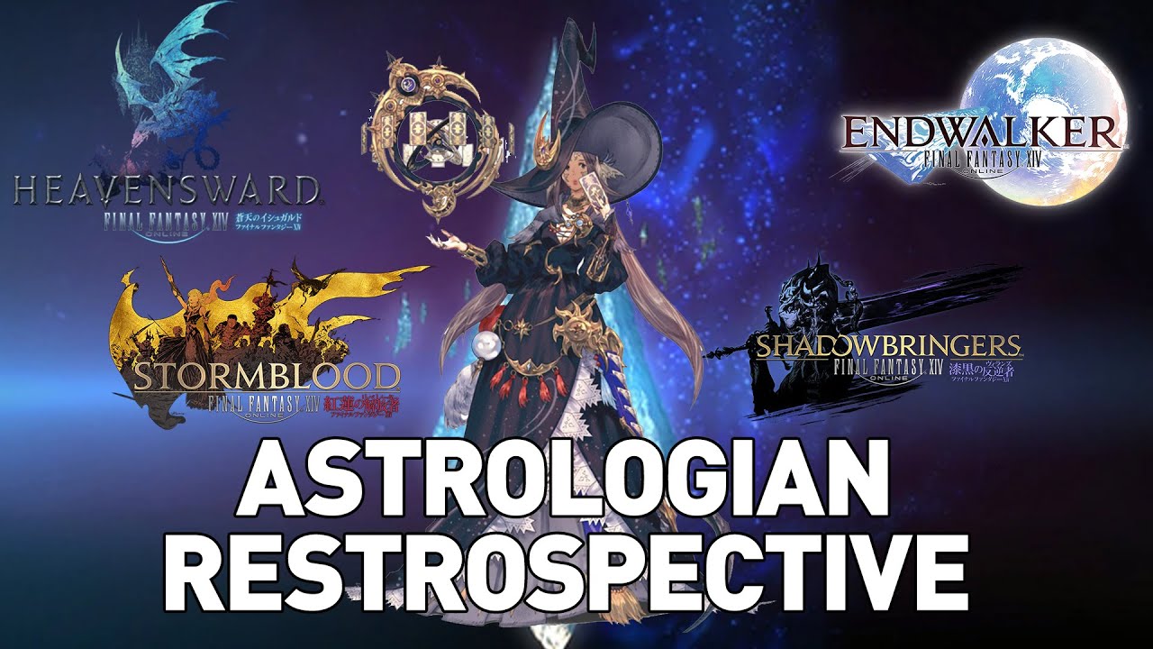 FFXIV Job Retrospective - Astrologian Skills from Every Expansion