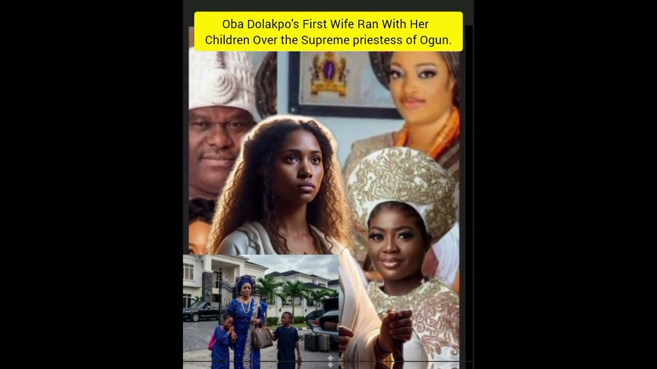 Oba Dolakpo's First Wife Ran With Her   Children Over the Supreme priestess of Ogun. 