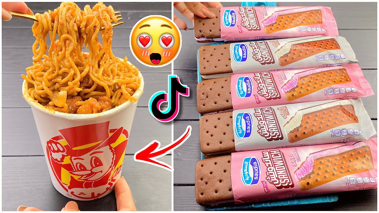 جربت طبخات العرب الجديدة بالتيك توك 😮‍💨! اندومي البيك 😵!