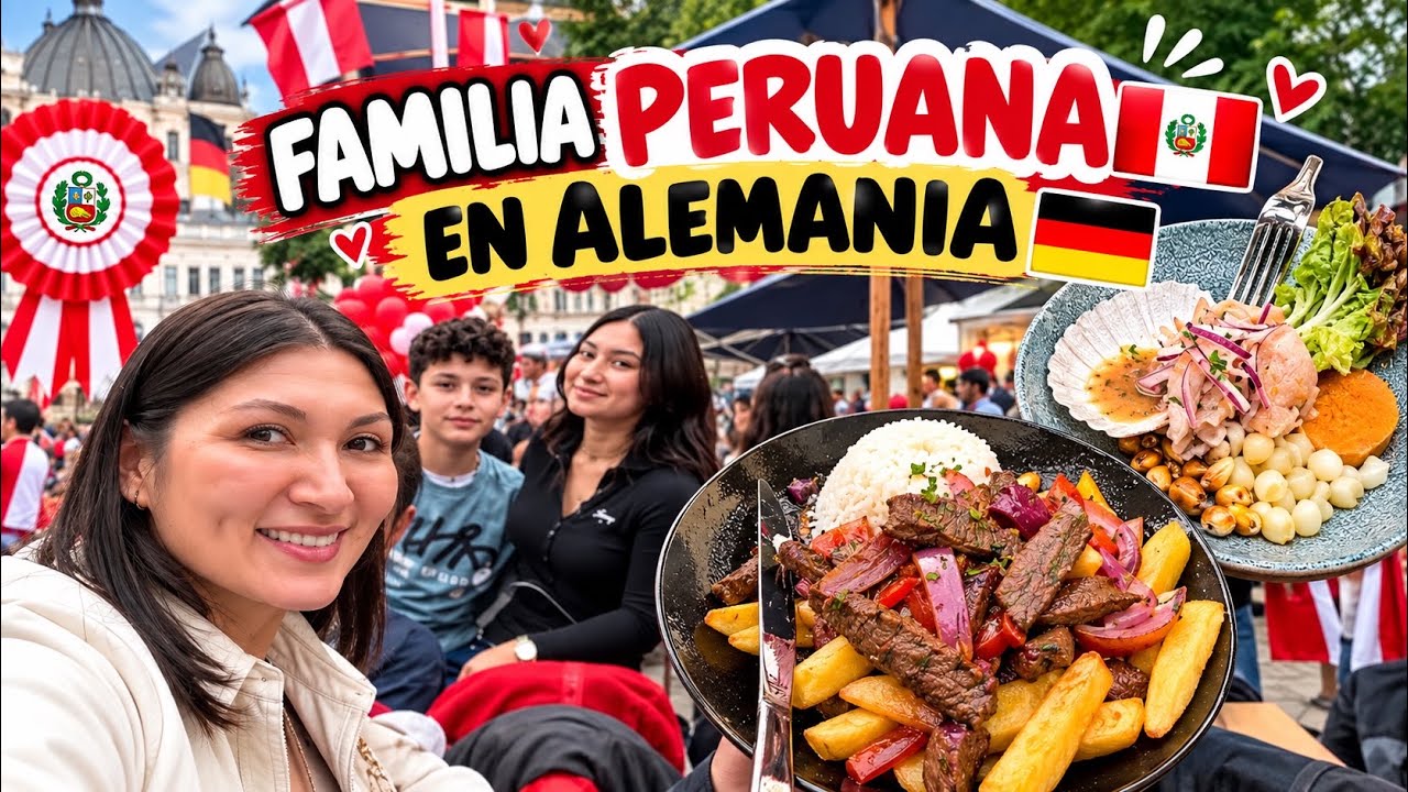 ¿Demasiada alegría? 🙈 Así celebramos Fiestas Patrias en Alemania 🇵🇪  - Shirley Tocic 