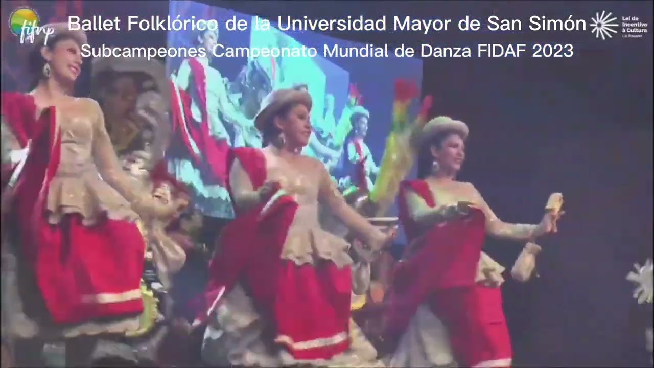 MORENADA  BAFOUMSS - SUBCAMPEONES Campeonato Mundial de Danza FIDAF Brasil 2023