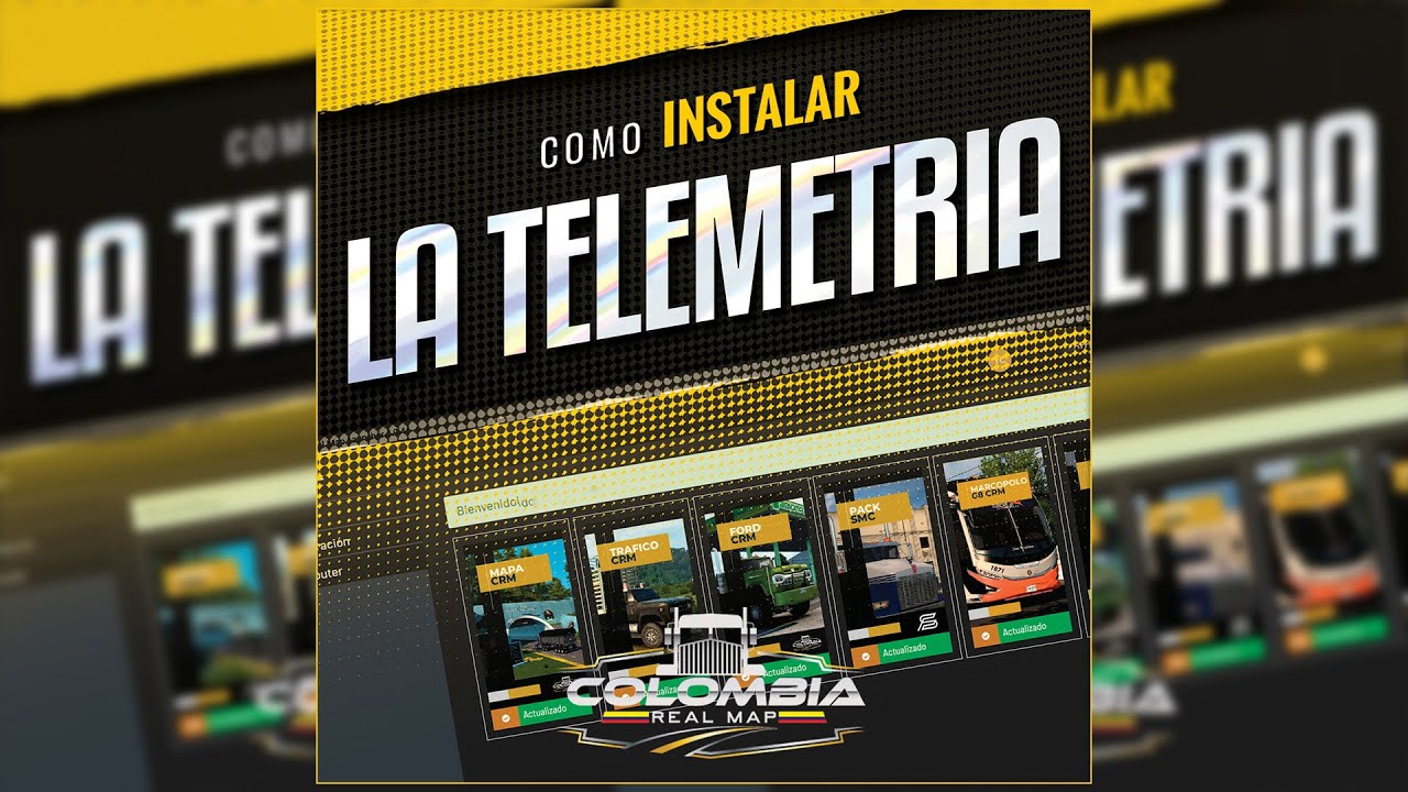 How to Install Telemetry on the Colombia Real Map - Step by Step | 🇨🇴 American Truck Simulator