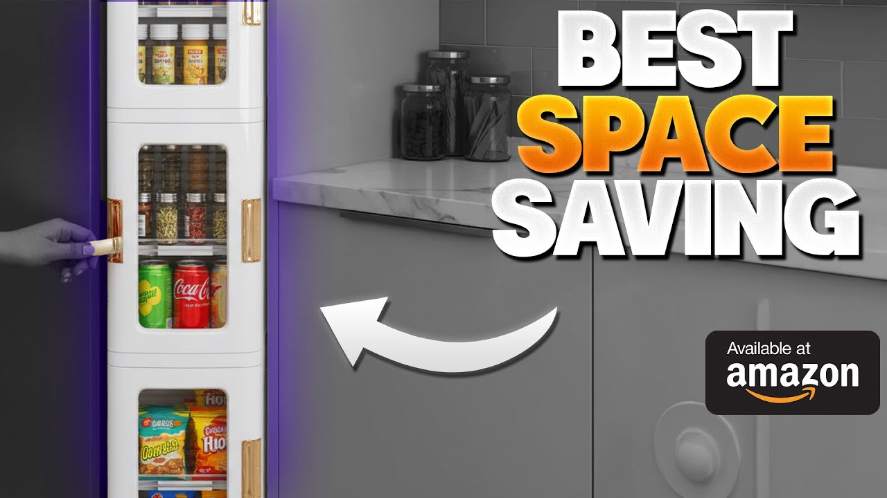 50 Amazon Unique Useful Space Saving Kitchen Organizer You Need Now!