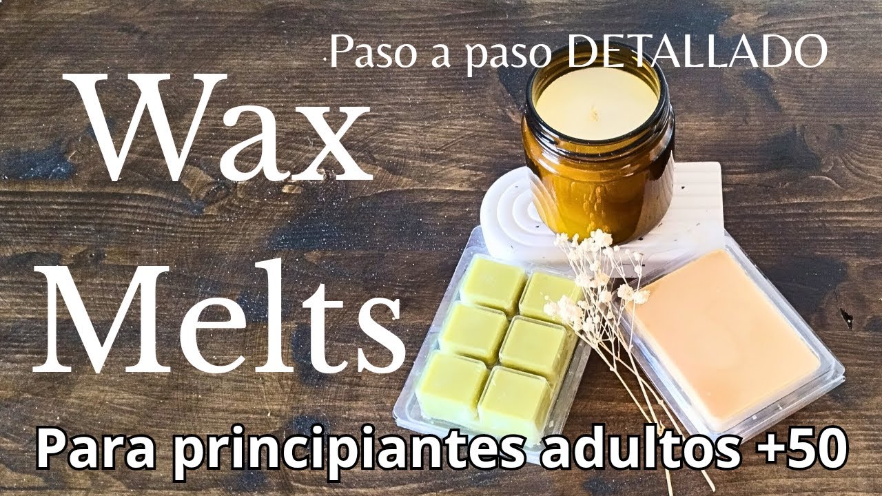 DIY Wax Melts de Cera de Soja | Paso a Paso para Principiantes Adultos +50.