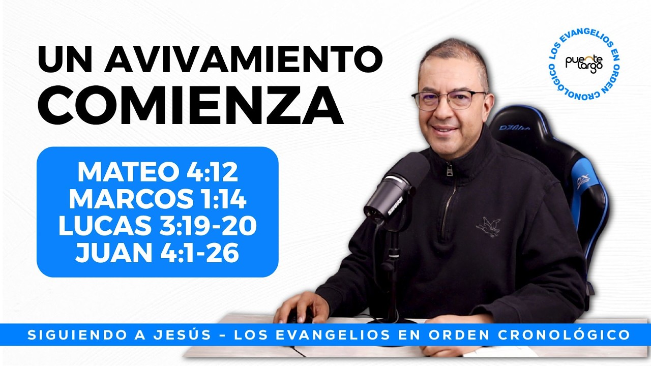 🔴 MATEO 4:12, MARCOS 1:14 Y MÁS | SIGUIENDO A JESÚS 2026 | Pastor ⁨@LuisHBeltran⁩⁩⁩⁩⁩