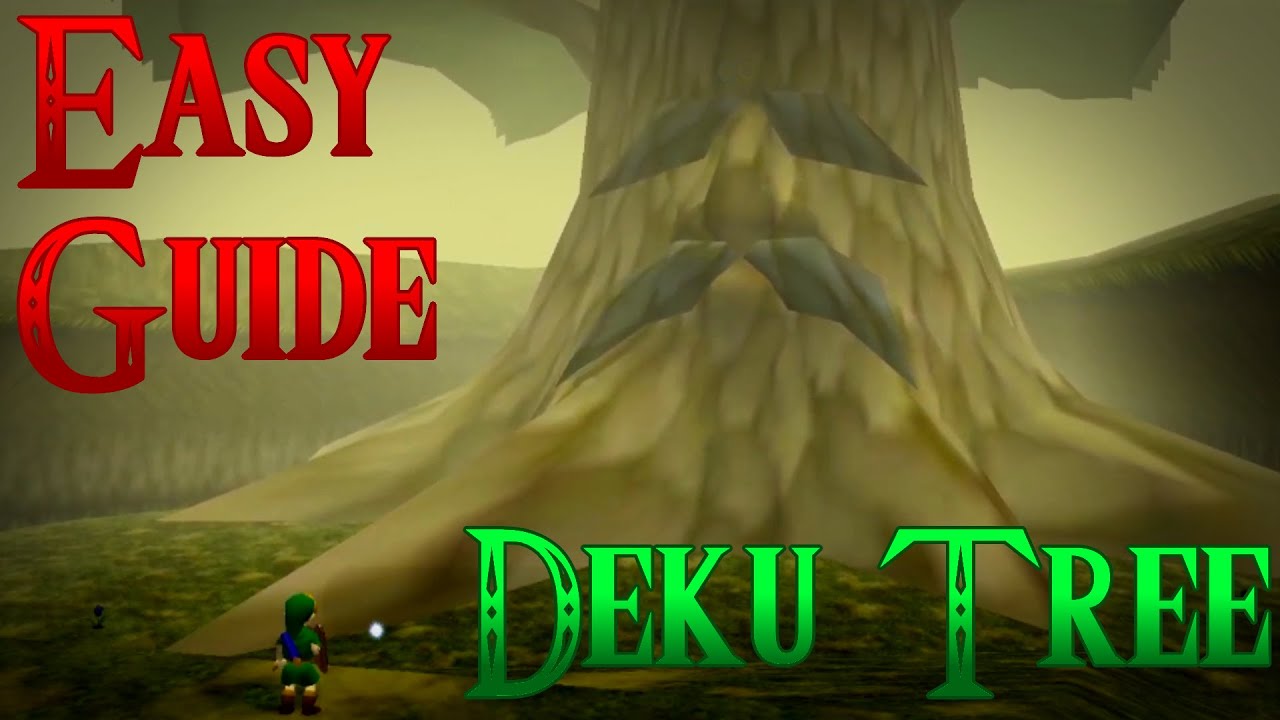 Как быстро и легко пройти «Inside The Deku Tree» в Ocarina of Time
