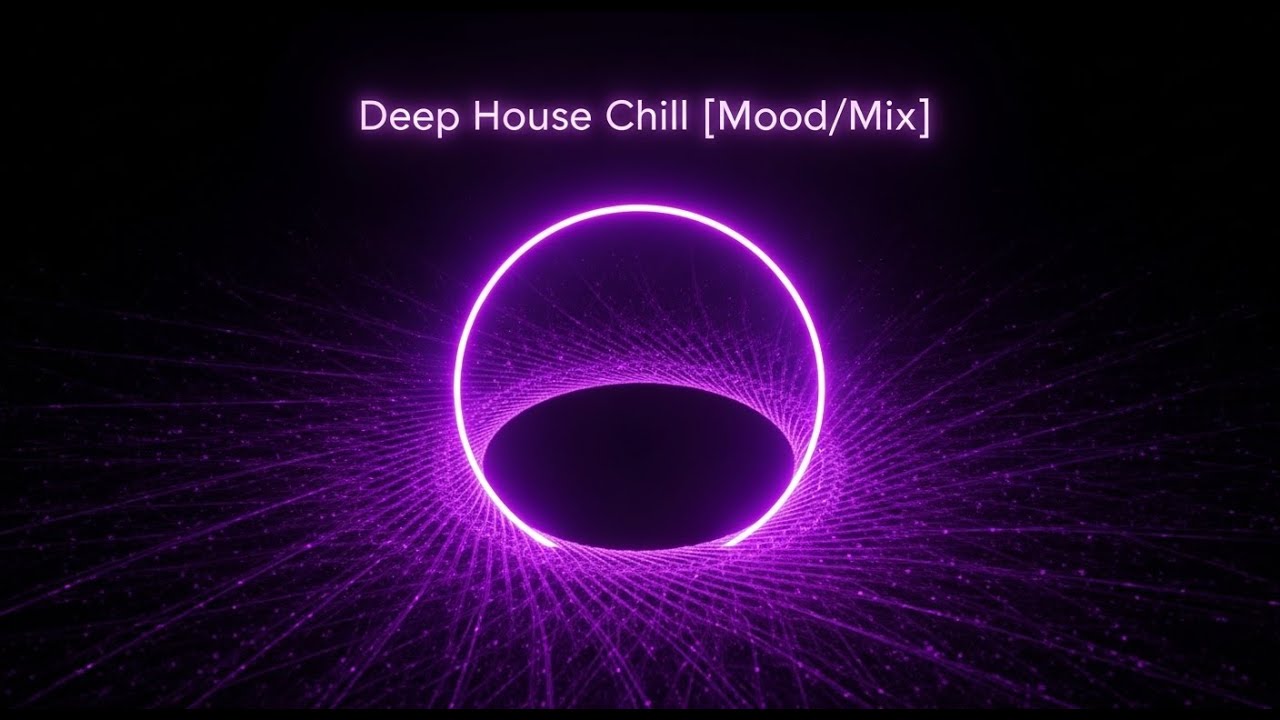 Deep House Chill EDM Instrumental Visualizer 8K Loop  Night Drive Beats No Vocals 120BPM