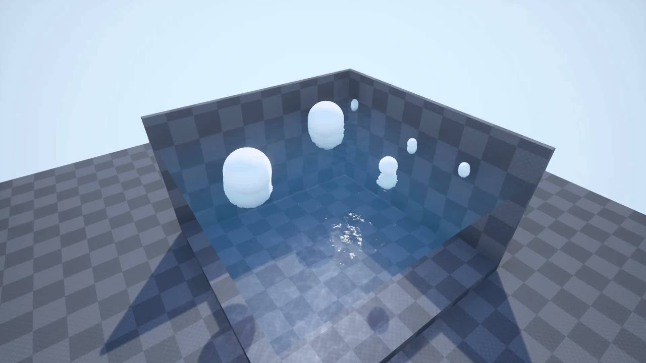 UE4 - Interactive Water & Buoyancy