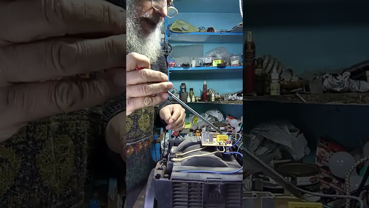 طريقة فك وإصلاح مكنسه بلاك اند وايت