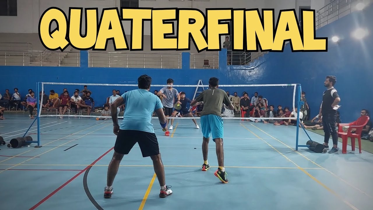 Qari Adnan & Abdullah vs Raja Hasnain & Hassan Jaranwala pakistan badminton tournament