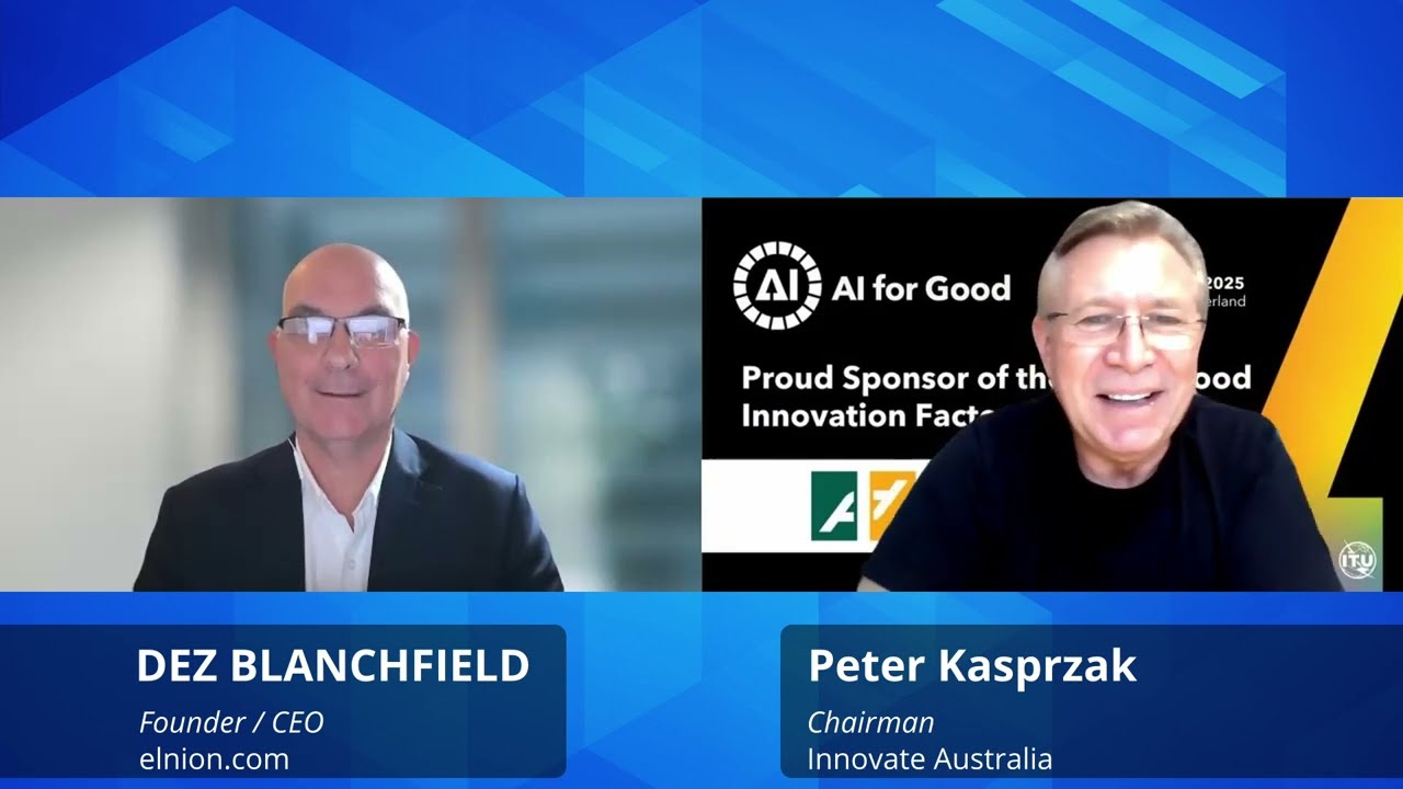 Peter Kasprzak, Chairman of Innovate Australia, discussing BeerOps 2025