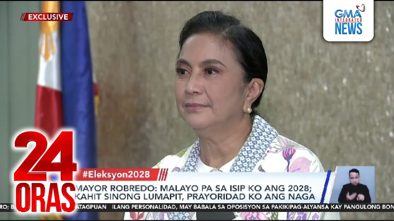 Mayor Robredo - Malayo pa sa isip ko ang 2028; kahit sinong lumapit, prayoridad... | 24 Oras