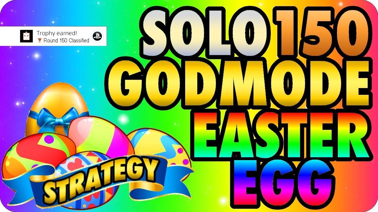 BO4 Zombie Glitches: Solo 150 GodMode Easter Egg Strategy Classified - Black Ops 4 Zombie Glitches