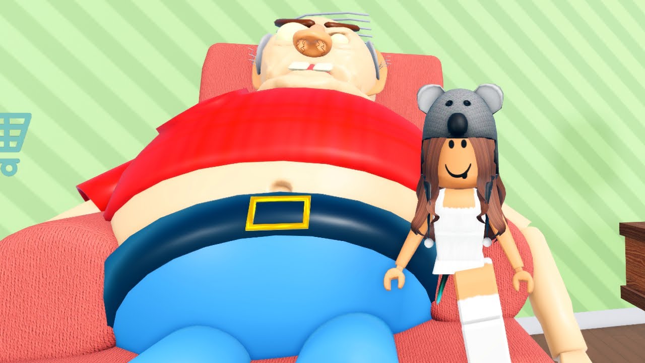 Roblox, но это ESCAPE EVIL GRANDPA OBBY..