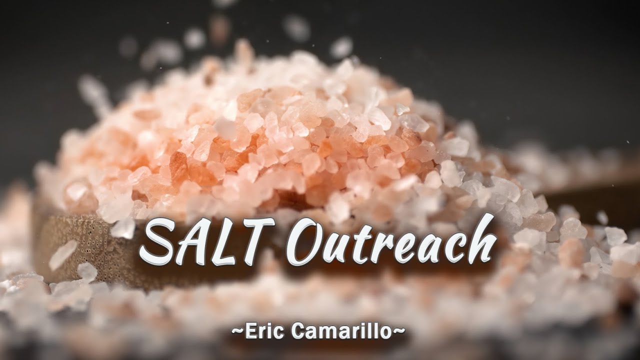 SALT Outreach - SALT CEO, Eric Camarillo, May 24, 2025.